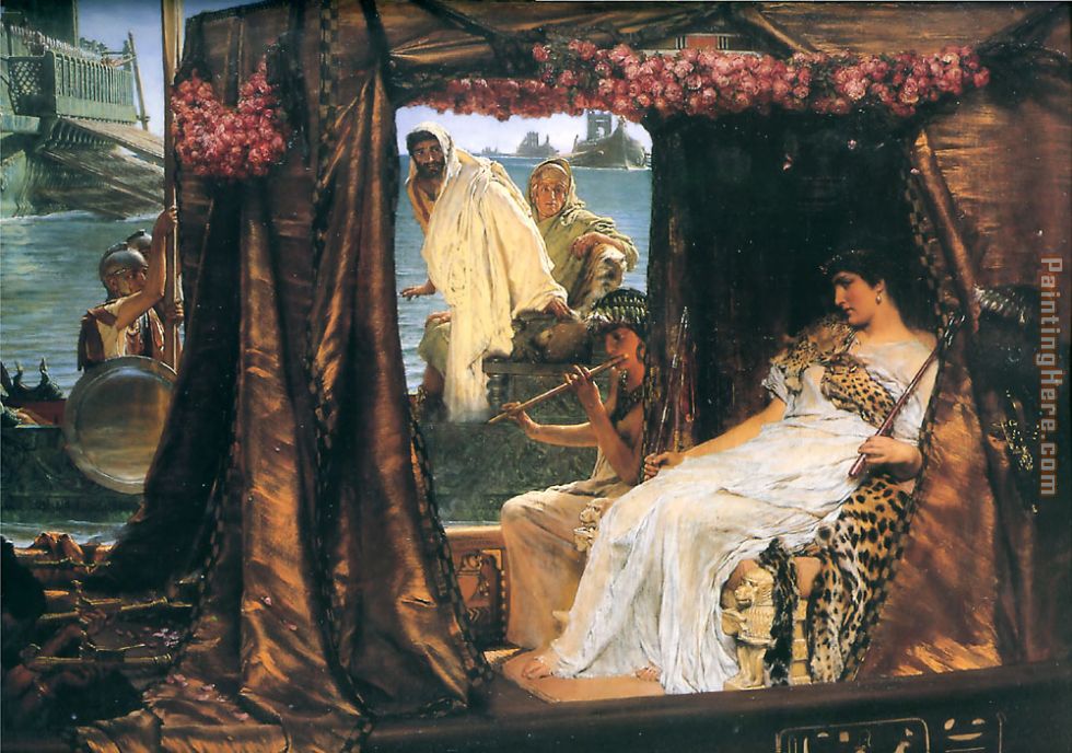 Sir Lawrence Alma-Tadema Antony and Cleopatra